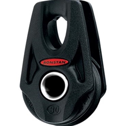 Ronstan RF35101 Series 30mm Orbit Block™ Single & Becket, Lashing Head | Blackburn Marine Ronstan Hardware